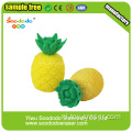 3D Ronde Hami Melon vormige Eraser, Mini Eraser briefpapier